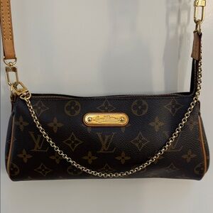 Louis Vuitton Monogram Eva Two Way Pouch Shoulder/Crossbody
